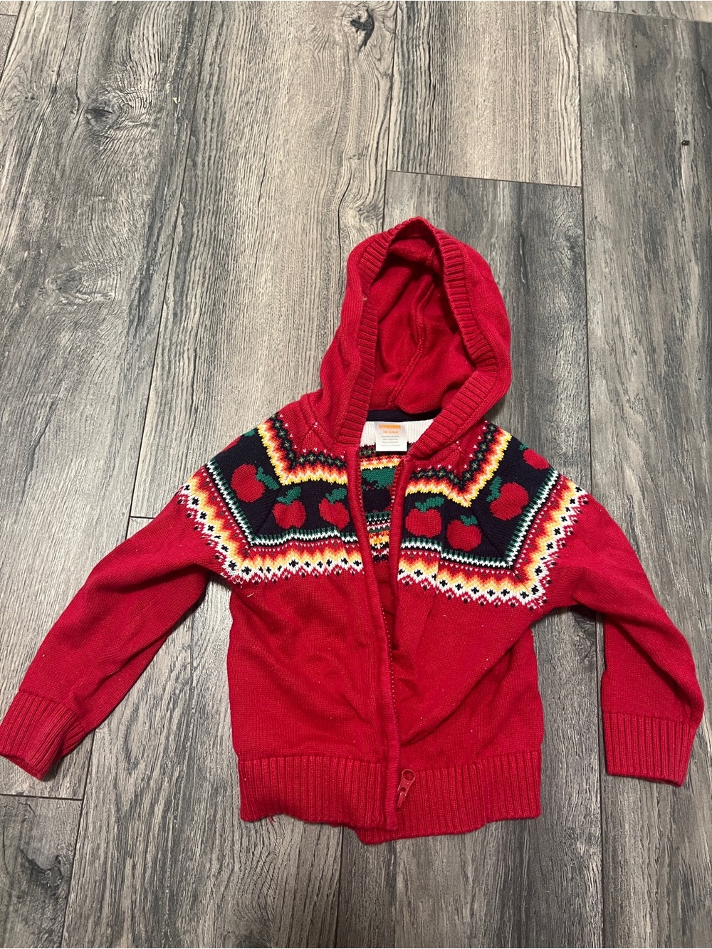 Gymboree apple jacket - Picture 2 of 3